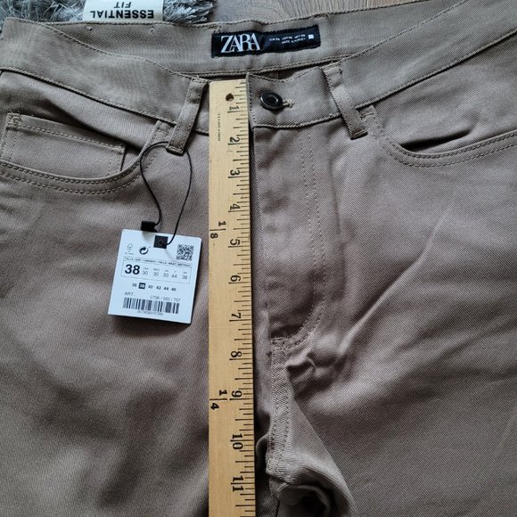 NWT! Zara denim pants size 38 - Picture 7 of 8